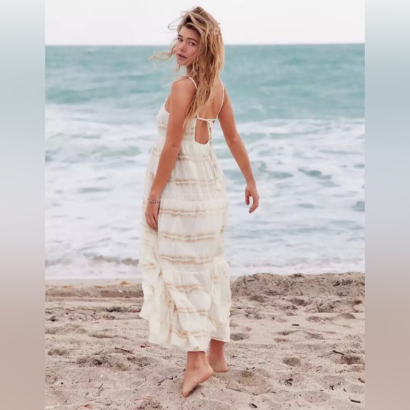 Aerie Tie Dye Maxi Sundress - Picture 3 of 7